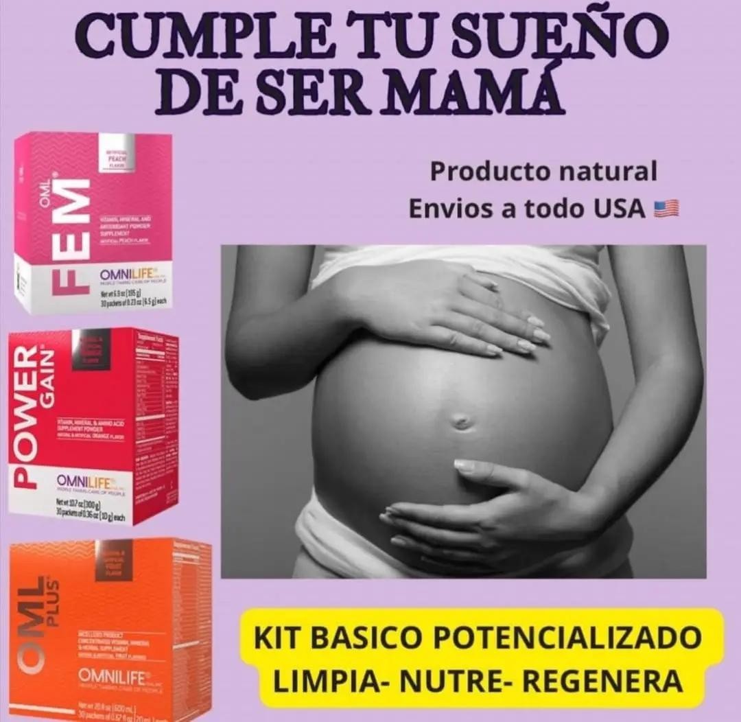 omnilife 1 Box Power Gain , 1 Box Fem Plus , 1 Box Oml Plus , SISTEMA HORMONAL