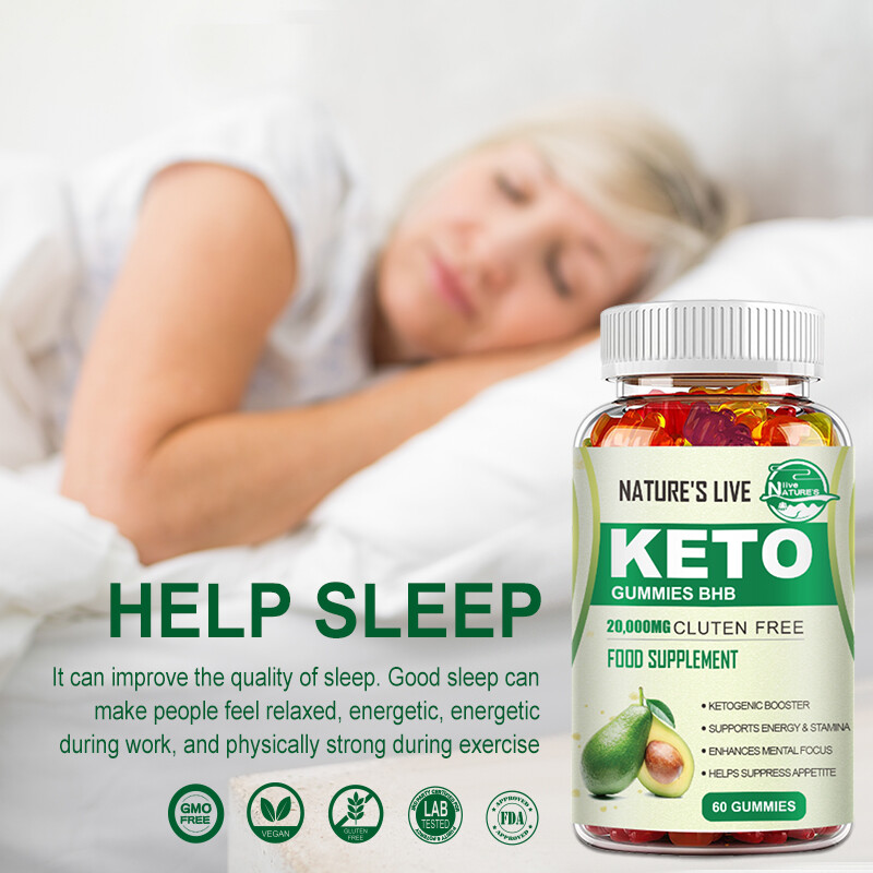 Keto BHB Gummies Diet ACV Weight Loss Night Time Fat burner Appetite Suppressant