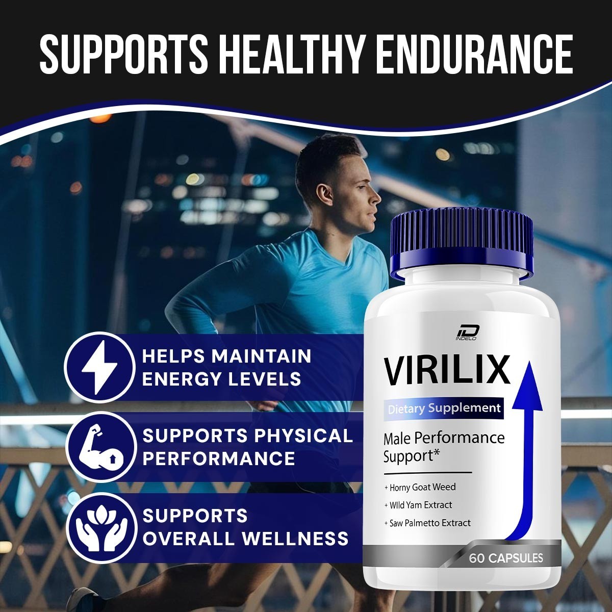 (5 Pack) Virilix for Men Capsules – Virilix Vitamin Complex Pills Energy Support