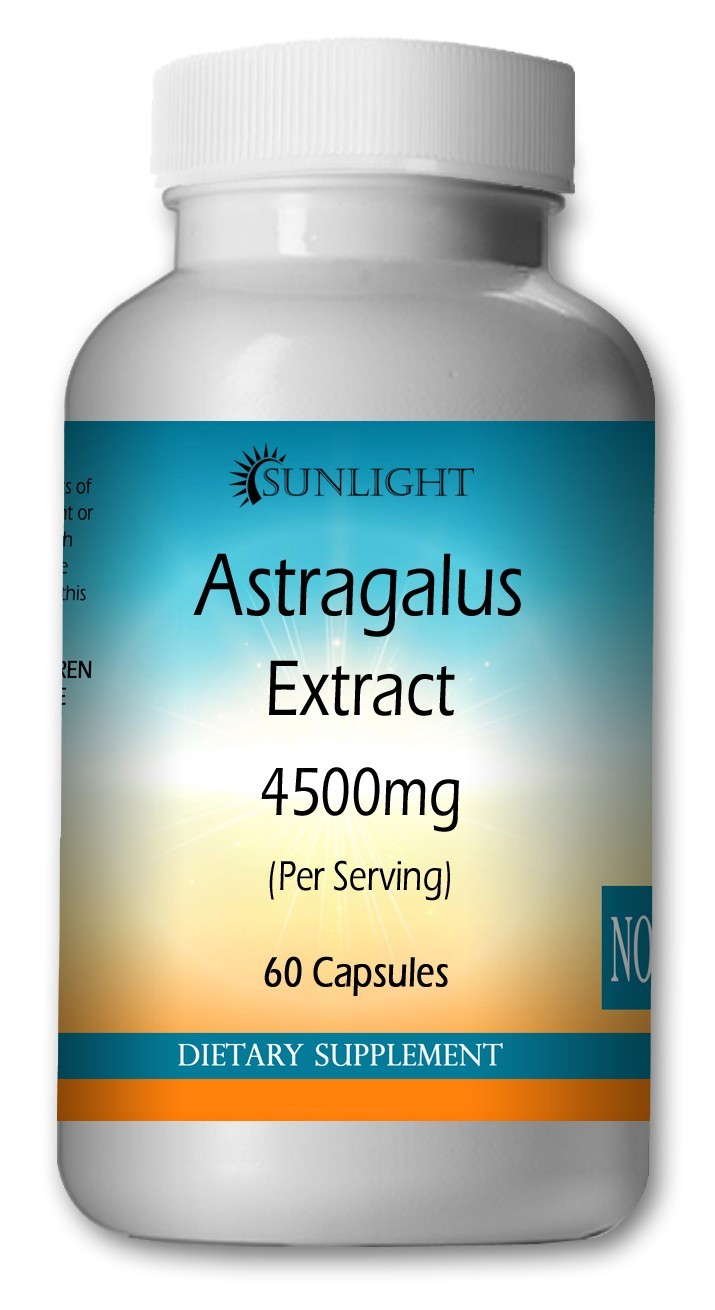 Astragalus Extract, 4500 mg Capsules serving- limited stock
