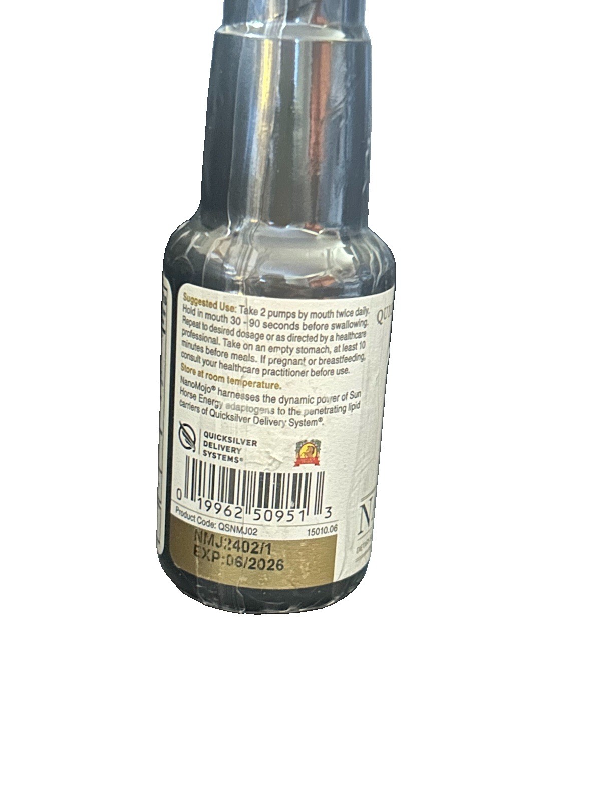 Quicksilver Scientific Dr. Shade’s NanoMojo Liquid Drops Alcohol Free 1.7 fl oz