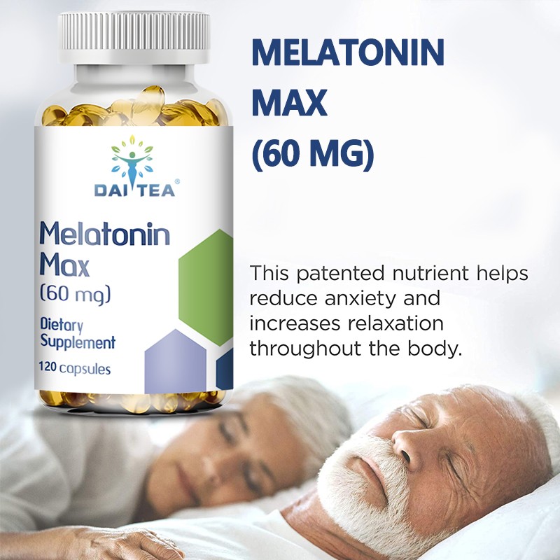 Relaxium Sleep Helps Relax Natural Asleep Quickly Promotes Immune Health 120Caps