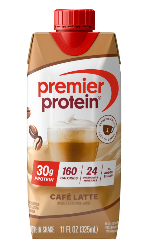 Premier Protein Shake, Café Latte, 30g Protein, 11 fl oz, 8 ct