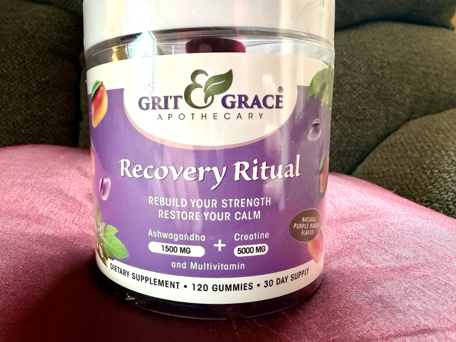 Grit & Grace – Women’s Gummy Multivitamin With Ashwagandha & Creatine
