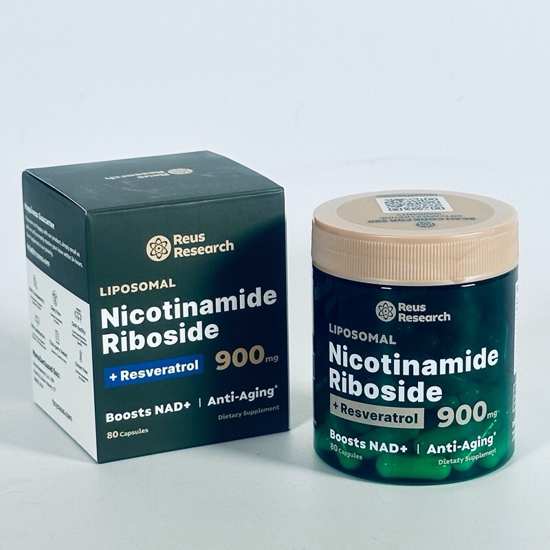 Nicotinamide Riboside+Resveratrol NAD+ Supplement 900mg Anti-Aging -exp. 3/29/26