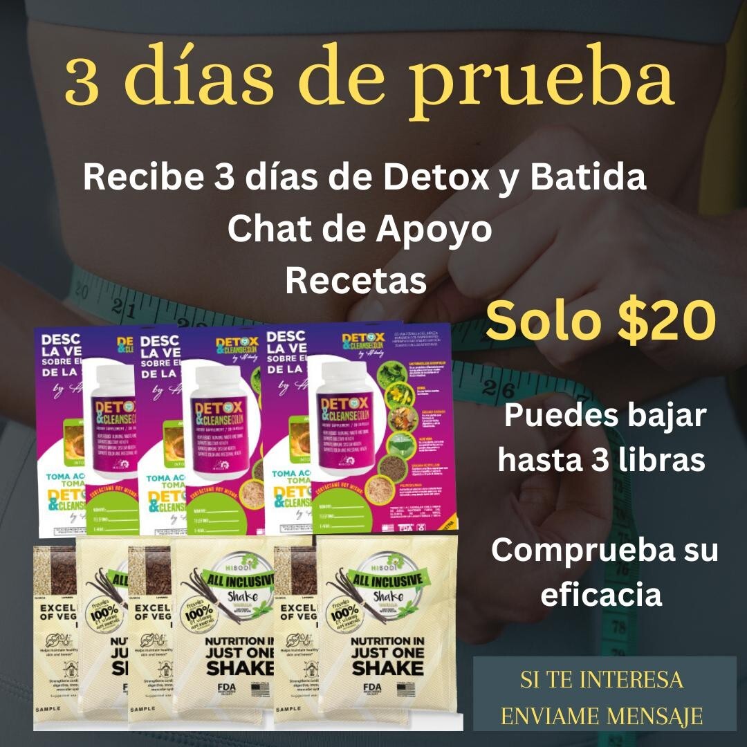 Detox Cleansers & Protein