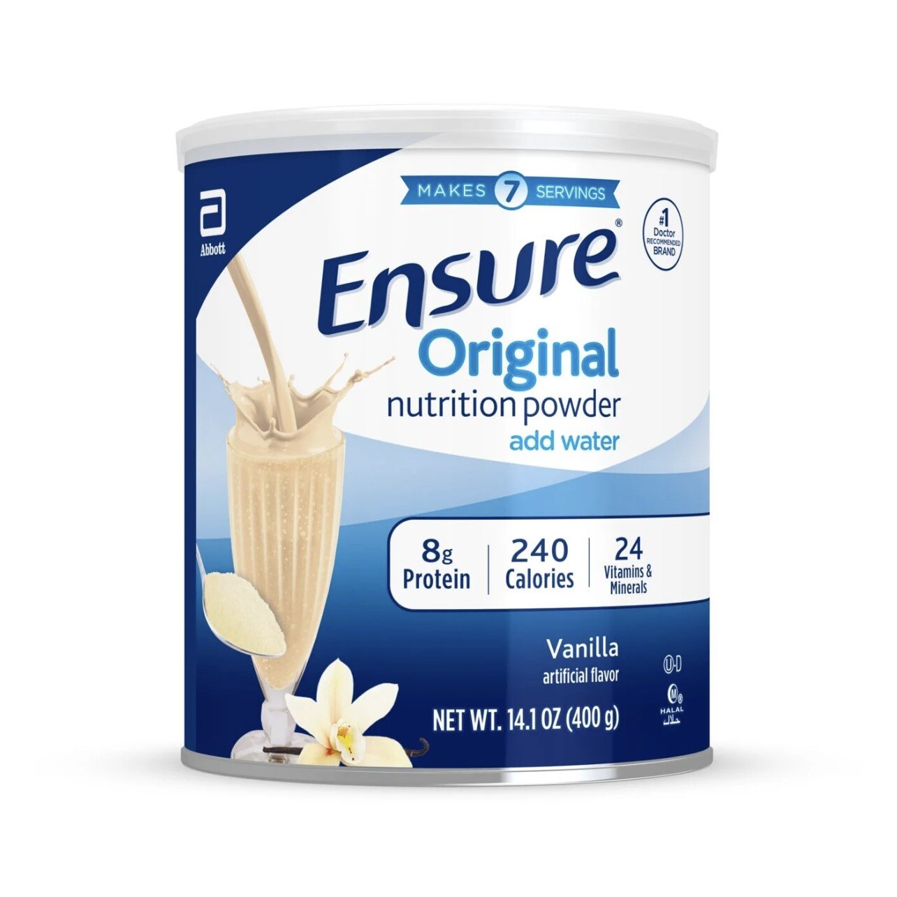 Ensure Powder Vanilla Exp 1/2026