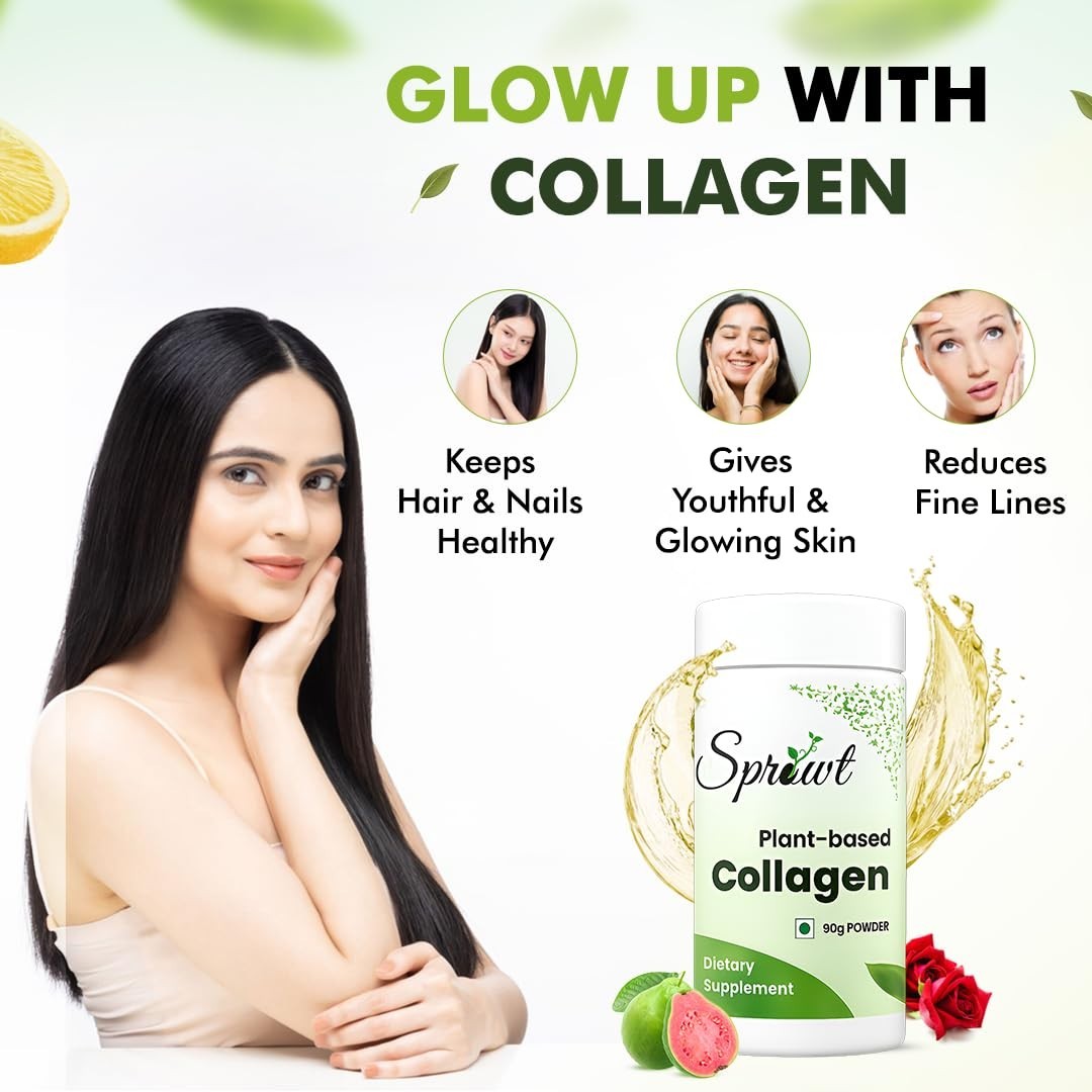 Spro.wt Collagen Supplement 90g Pack of 5 Hair Skin Support