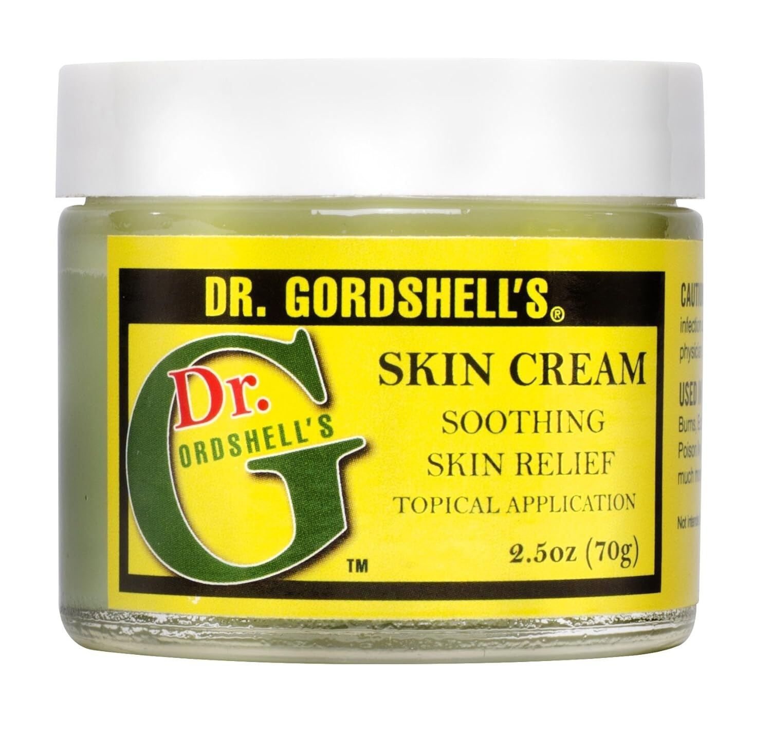 Dr. Gordshell’s Skin Cream Soothing Topical, 2.5 fl oz Exp: 12/27 (Pack of 1)