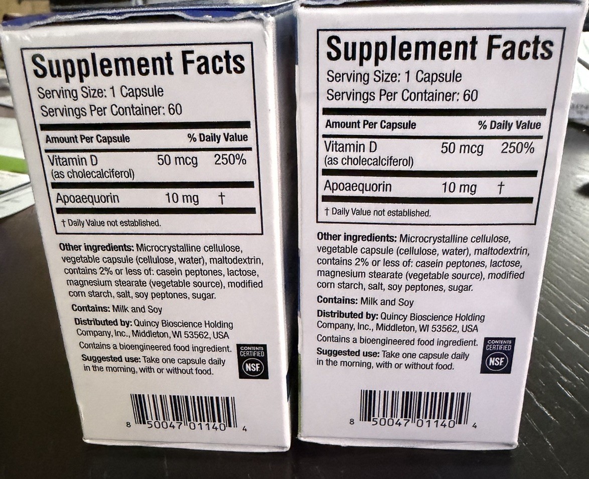 Lot Of 4 Sealed Genuine Prevagen Regular Strength 30×4 120 Capsules Free Ship