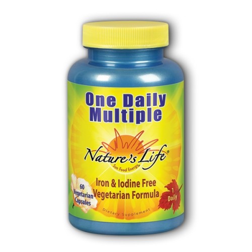 One Daily Multiple 60 Veg Caps By Nature’s Life