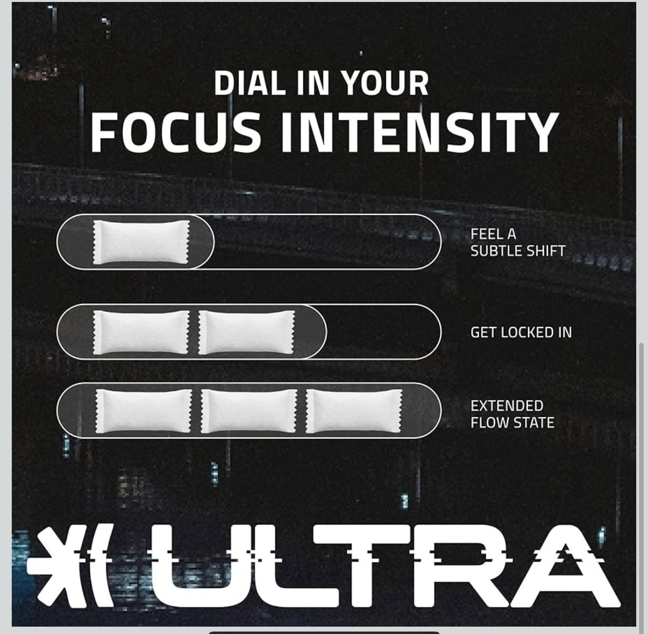 Ultra Focus Pouches Variety Pack 15 Pouches LOT OF 3 Cans – 45 POUCHES EXP 1/27