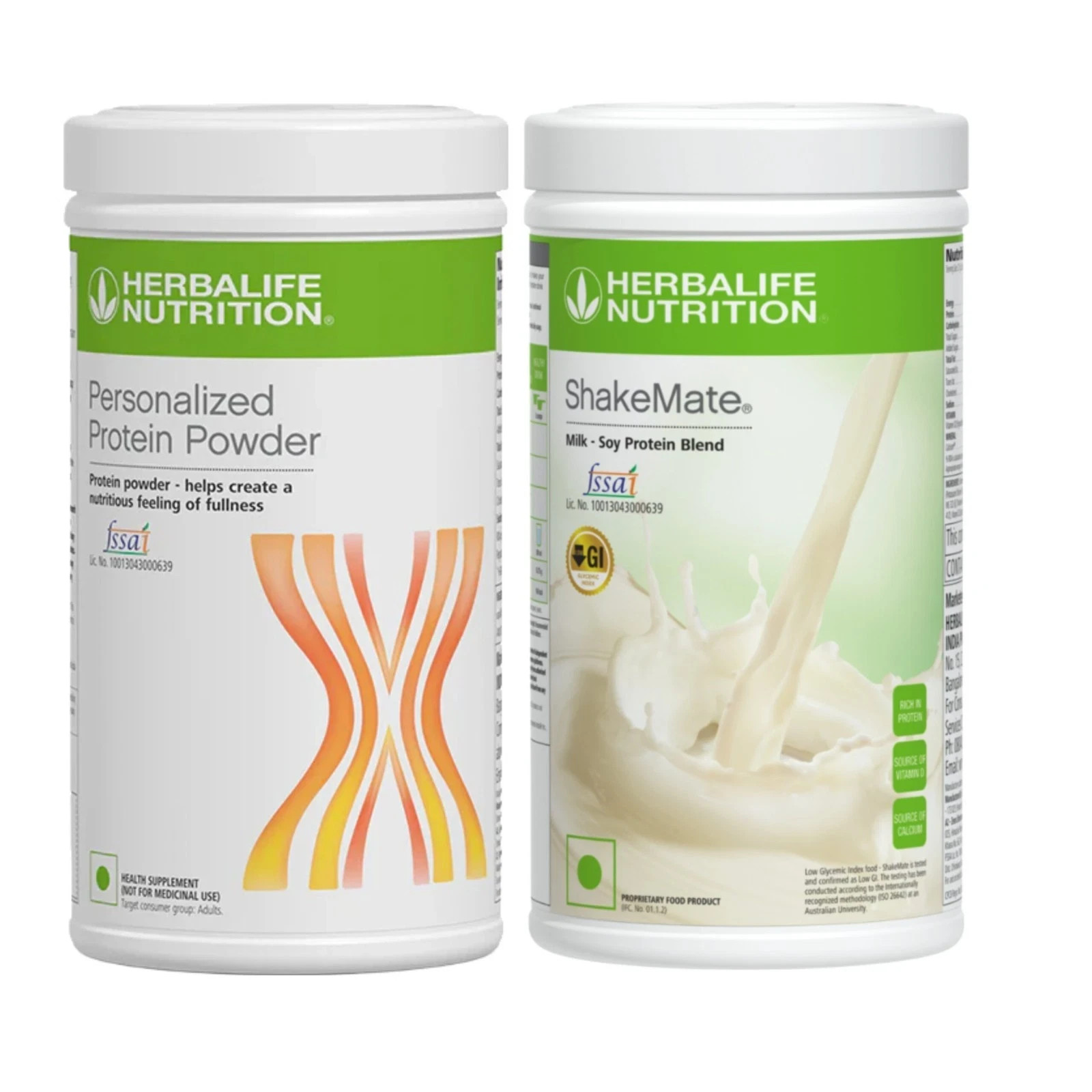 HERBALIFE COMBO SET (SHAKEMATE 500GM, PROTEIN 400GM) WITH LONG EXPIRY