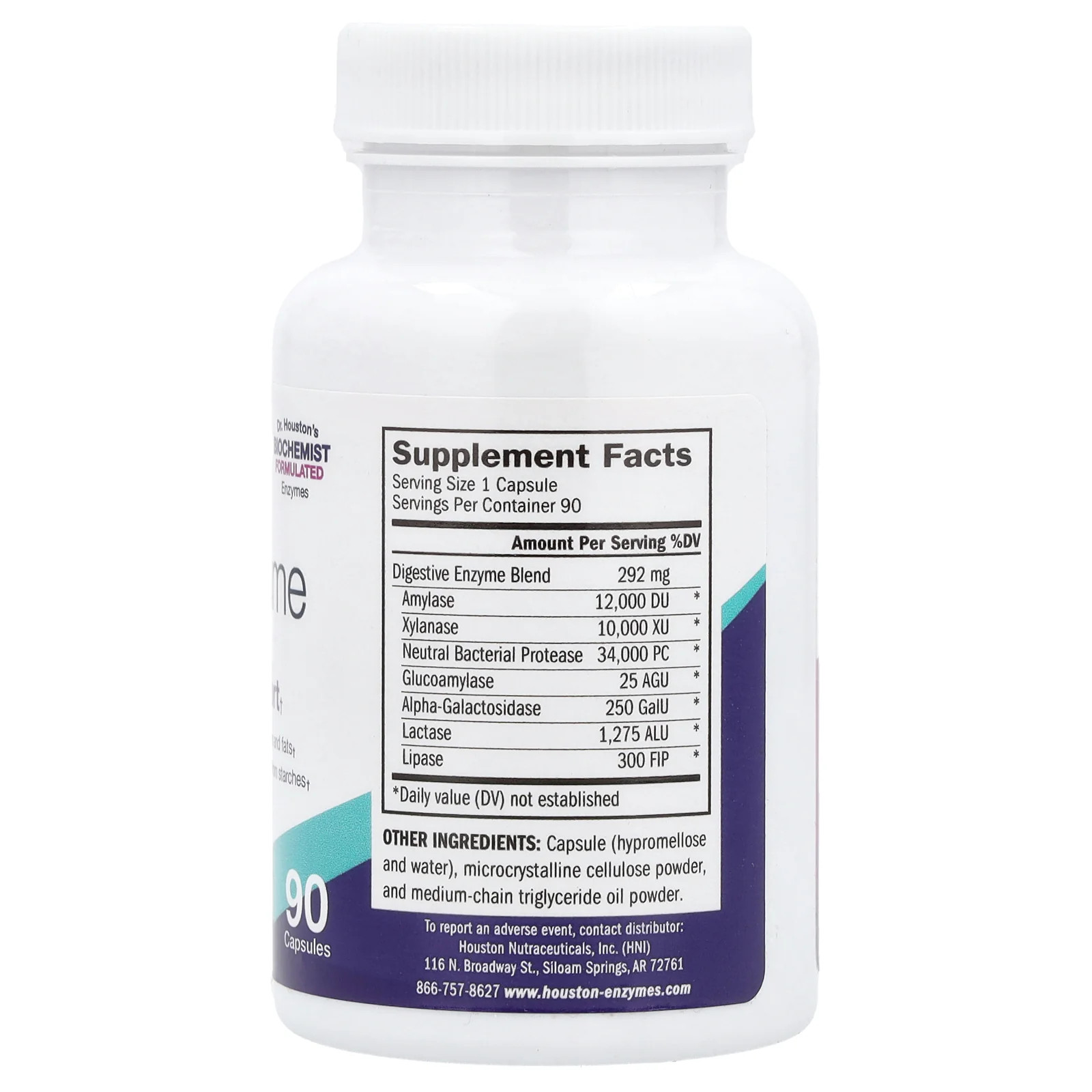 2 X Houston Enzymes, Zyme Prime, 90 Capsules
