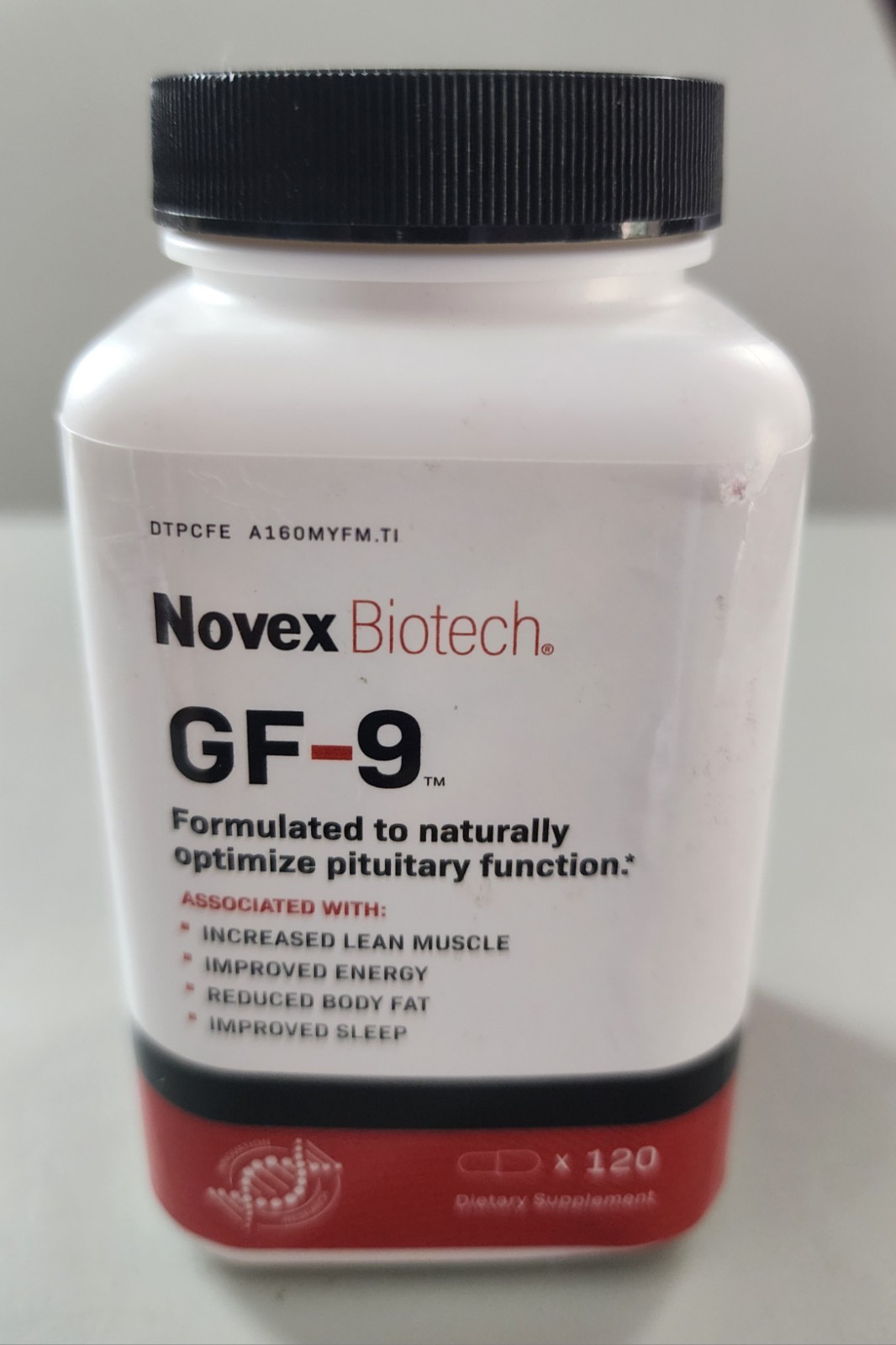 Novex Biotech Growth Factor 9 Dietary Supplement GF-9 120 Caps exp 08/2026