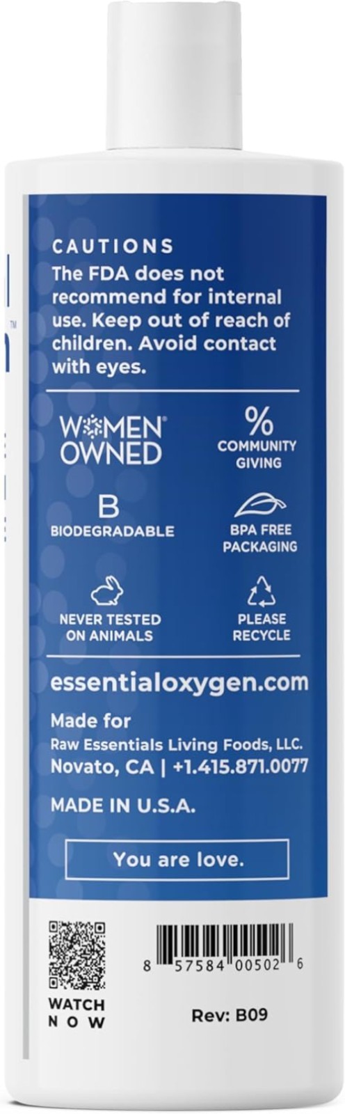 Natural 3% Hydrogen Peroxide Cleaner – Versatile 16oz Bottle for Healthy Living