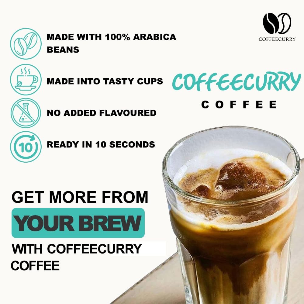 Coffeecurry Protein Coffee 65g | Plant Protein Blend