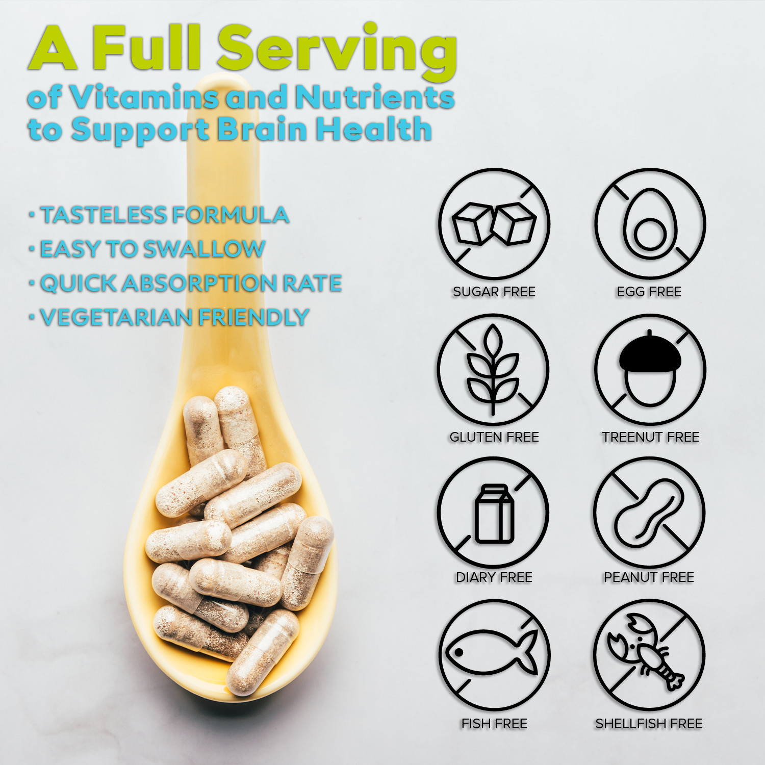 (3 Pack) Pronervium, Pronervium Cognitive Brain Booster Formula (180 Capsules)