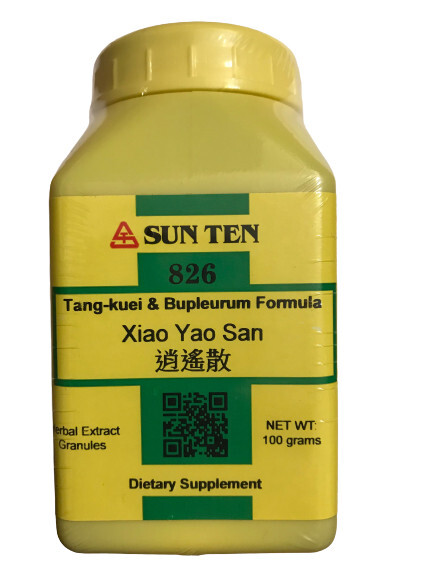 Sun Ten – Tang-Kuei & Bupleurum Formul /Xiao Yao San / 逍遙散 826, 100gm Granules