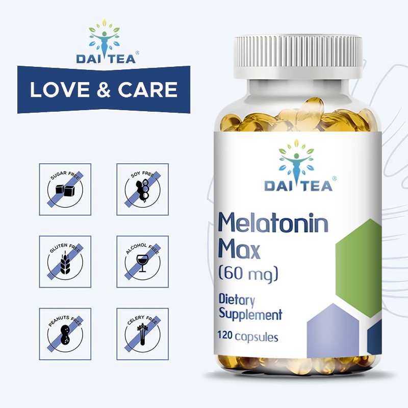 Relaxium Sleep Helps Relax Natural Asleep Quickly Promotes Immune Health 120Caps