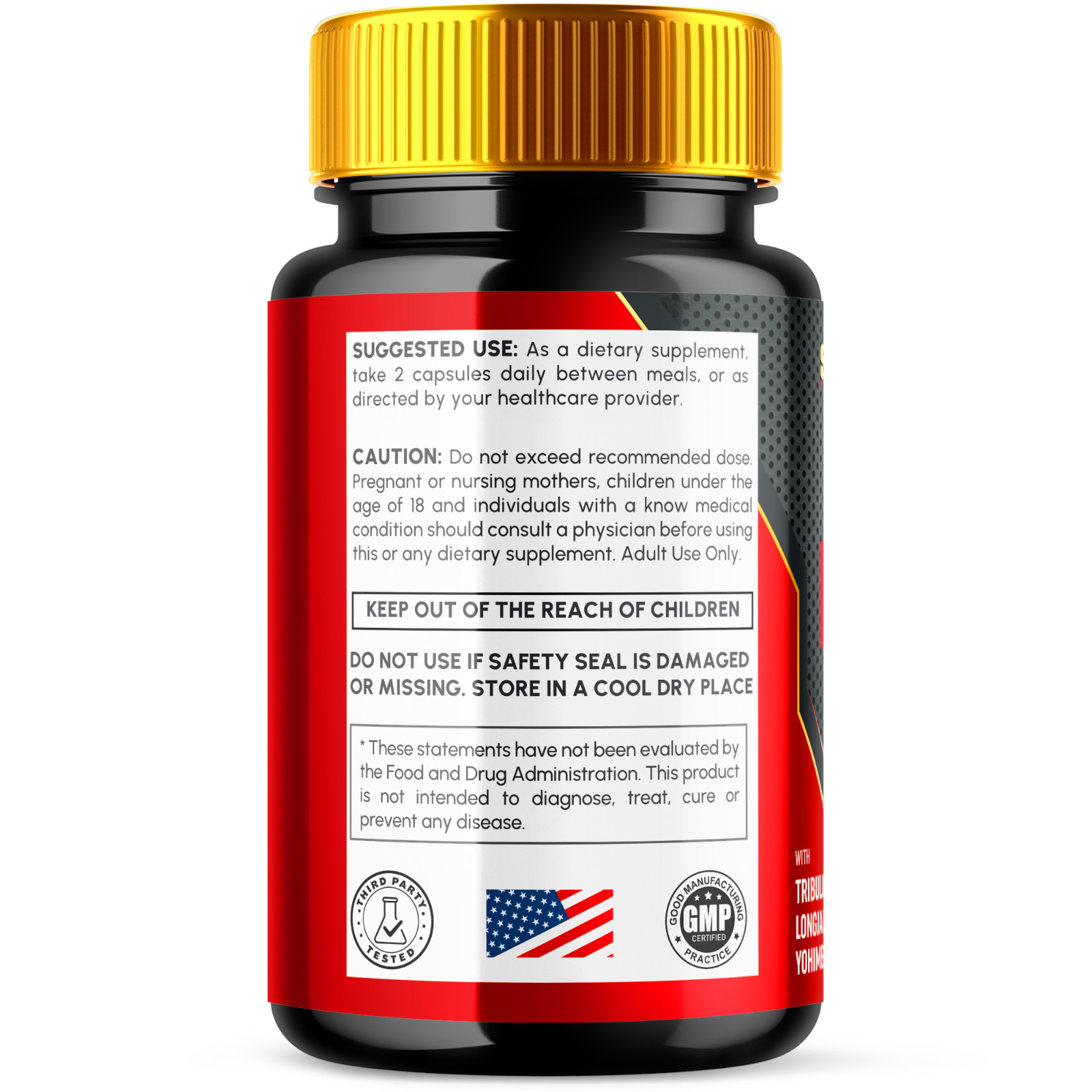 Huge Load Formula Optimizes Strength, Boost Performance and Stamina (3 Pack)