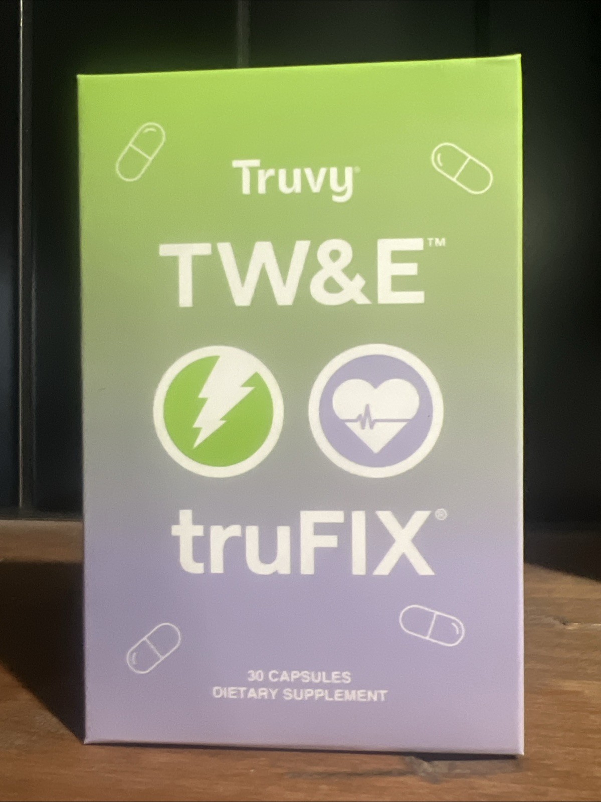 Truvy TW&E truFIX 30 Capsules – New in Box!