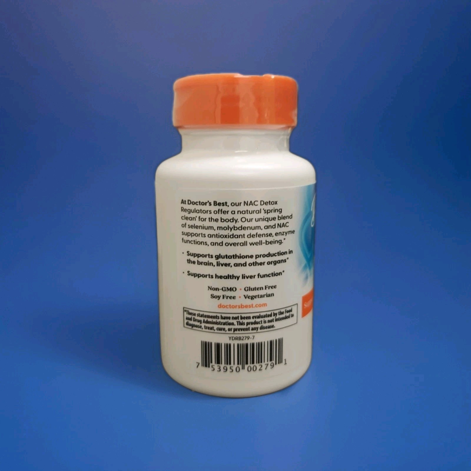 Doctors Best NAC Detox Regulators, Supports Cellular Health 60 Veggie Caps