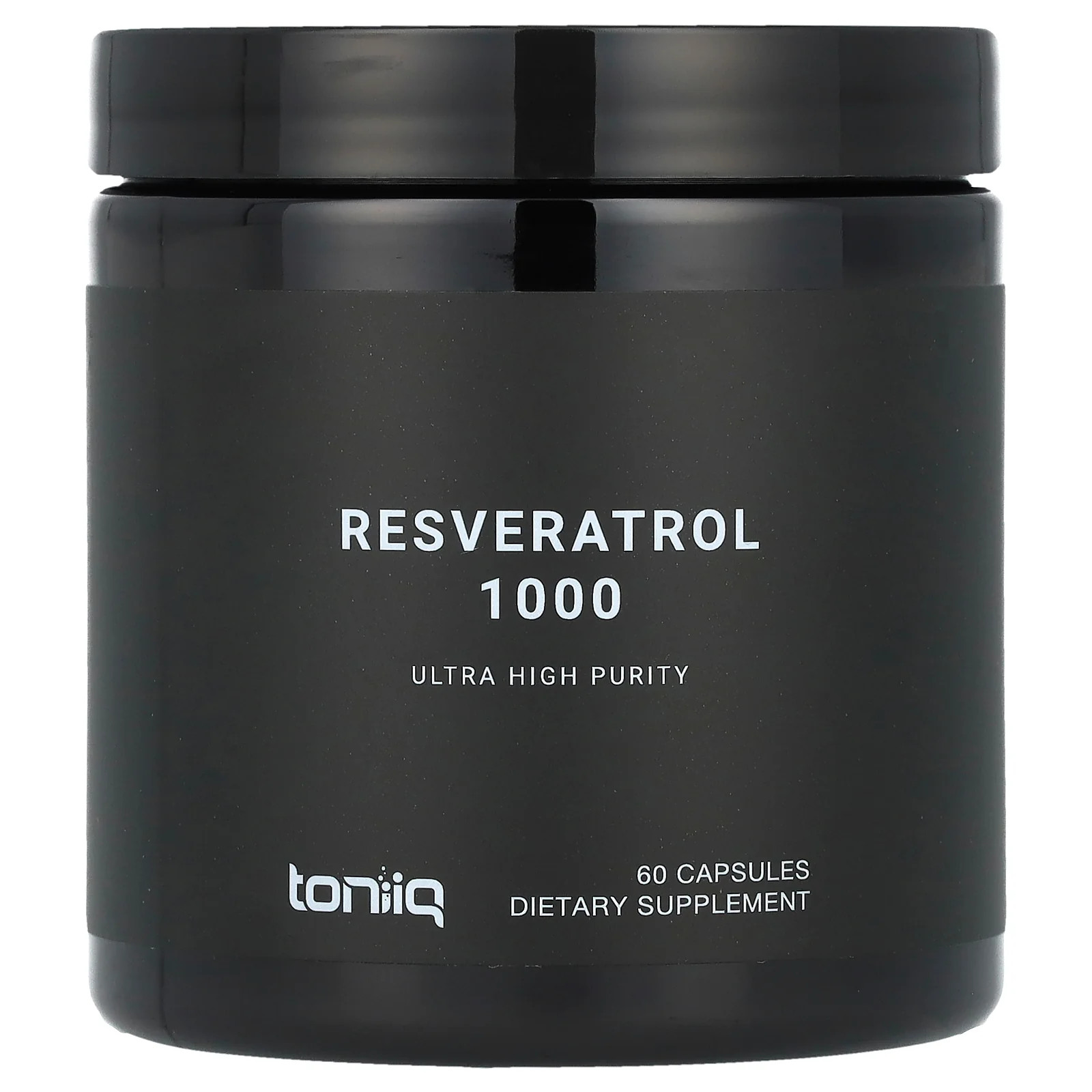 2 X Toniiq, Resveratrol 1000, 60 Capsules (500 mg per Capsule)