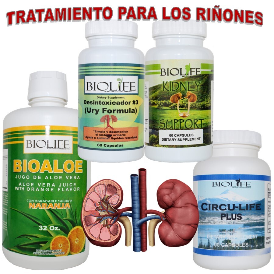 TRATAMIENTO NATURAL PARA LOS RIÑONES Y RETENCION DE LIQUIDO, (unisex)