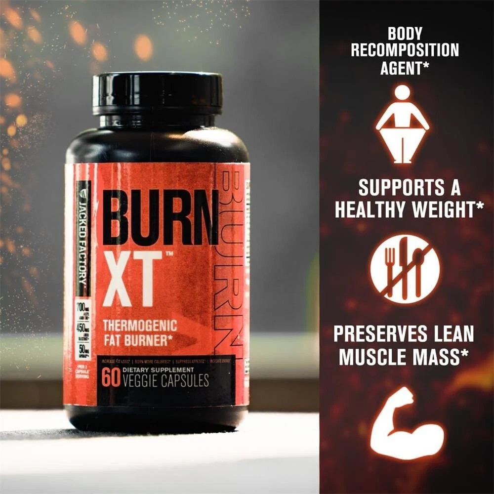 Burn-XT Fat Burner Weight Loss Appetite Suppressant Energy Booster 60 Capsules