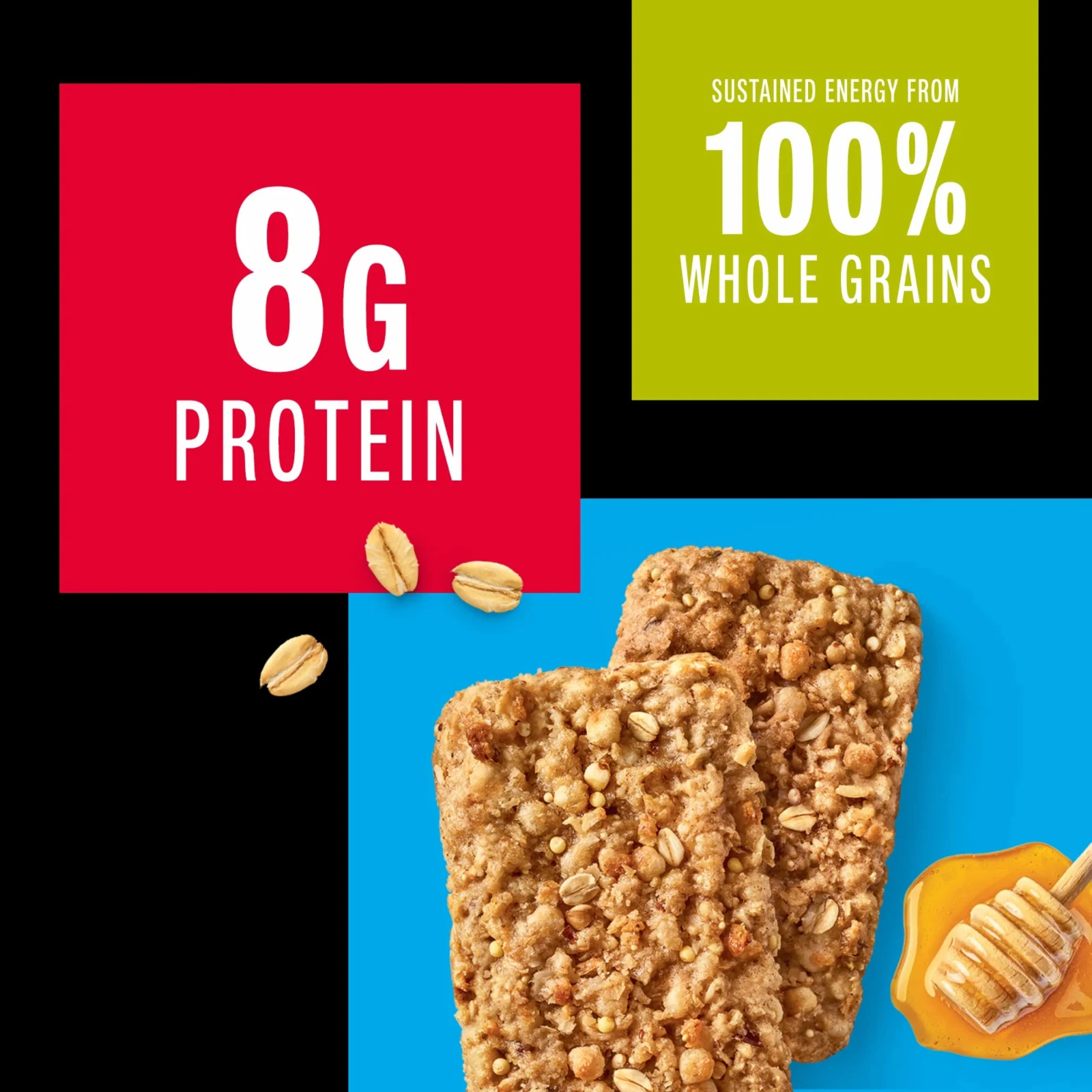 KIND Oats & Honey Breakfast Protein Bars, 6-Count, 1 Cardboard Box