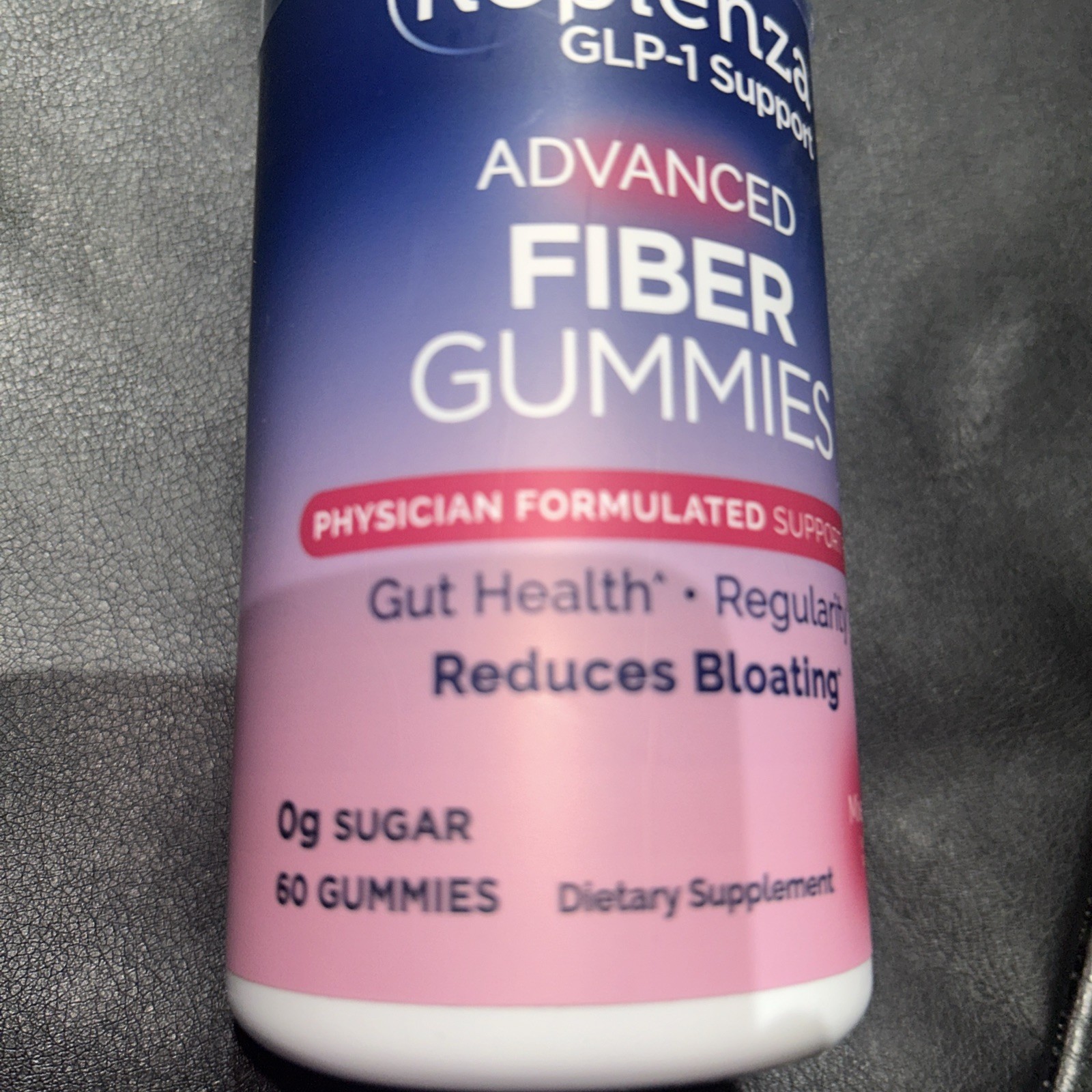 Replenza GLP-1 Support Advance Fiber Gummies Mixed Berry 60 Count EXP 11/2027