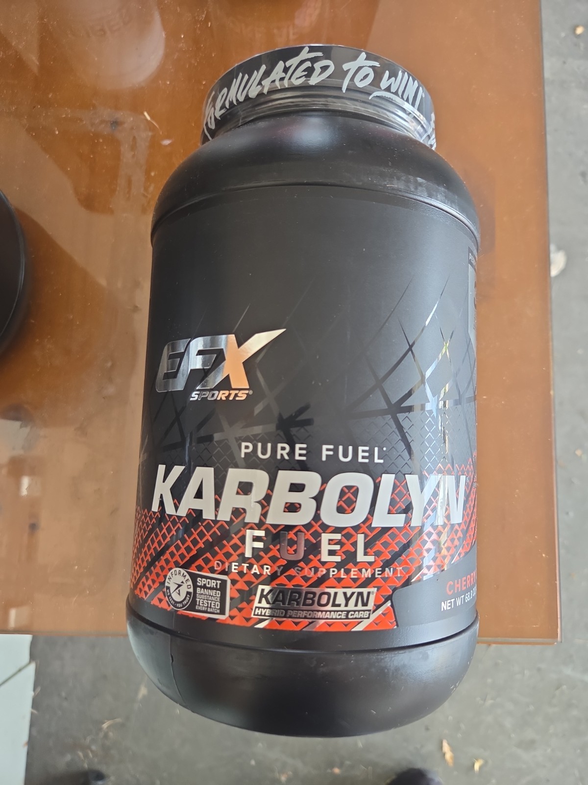 EFX Sports KARBOLYN FUEL 4LB Carbohydrate Glycogen – Cherry Limeade EXP 3/30