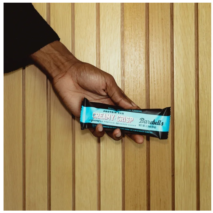 Barebells Protein Bars Creamy Crisp 20g Protein 12 Count 1g Sugar