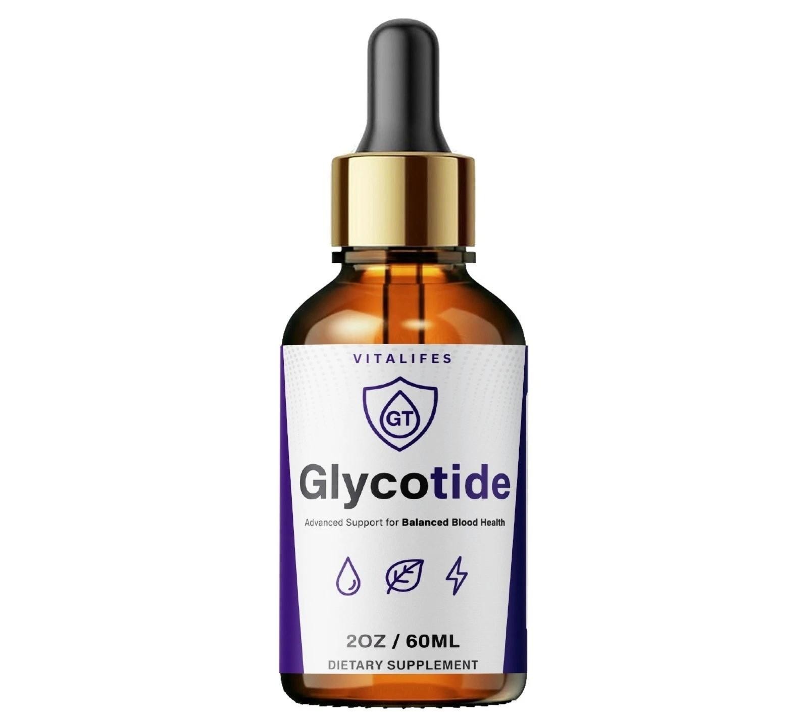 (3 Pack) Glycotide Drops Advanced Blood Support Supplement Glyco Tide 90 Serves