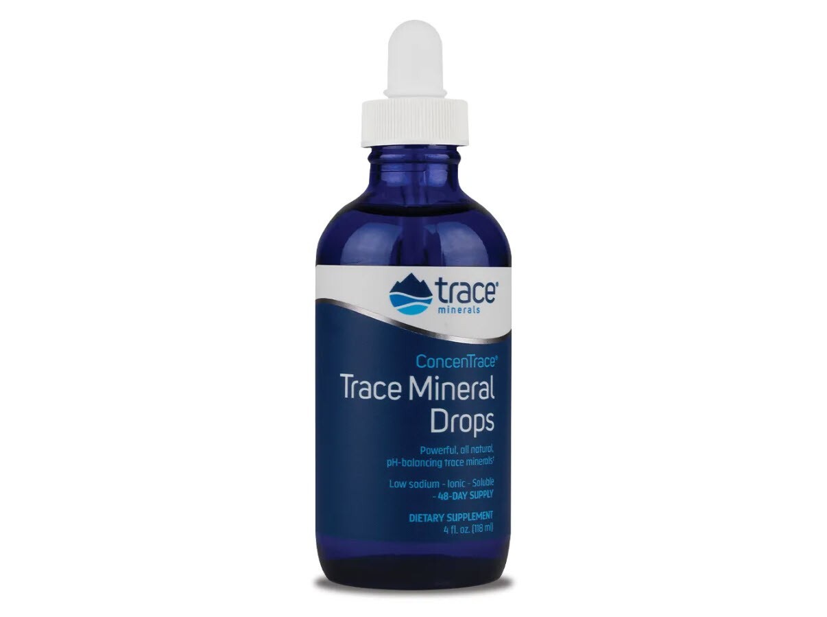 Trace Minerals ConcenTrace Trace Mineral Drops 118ml Glass