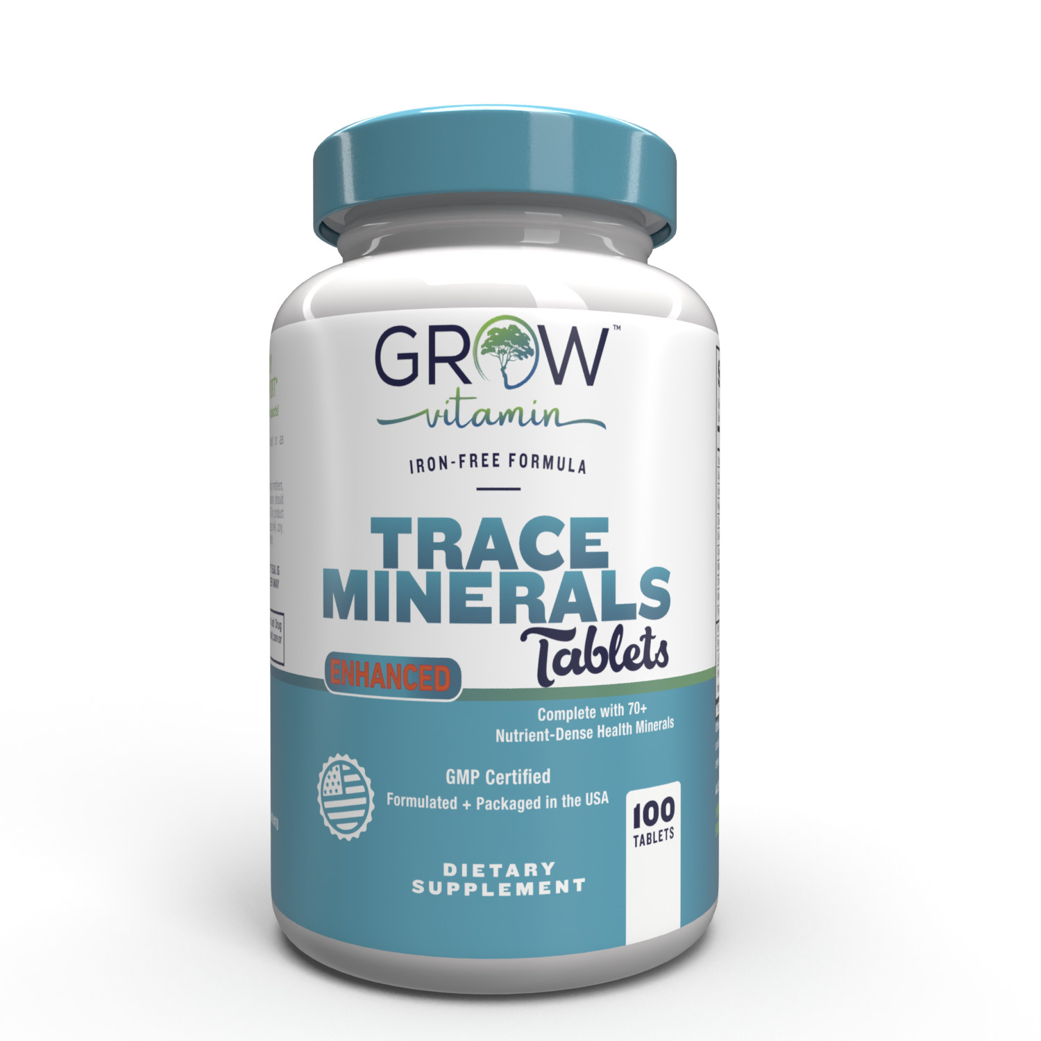 Mega Minerals Supplement Complete Mineral Complex W/ Calcium Magnesium Potassium