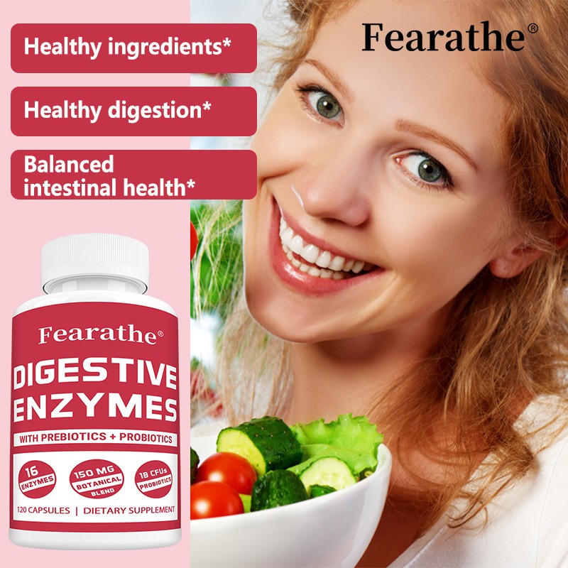 Gut Health Supplements Digestive Enzymes 120 Capsules Digestive System Health