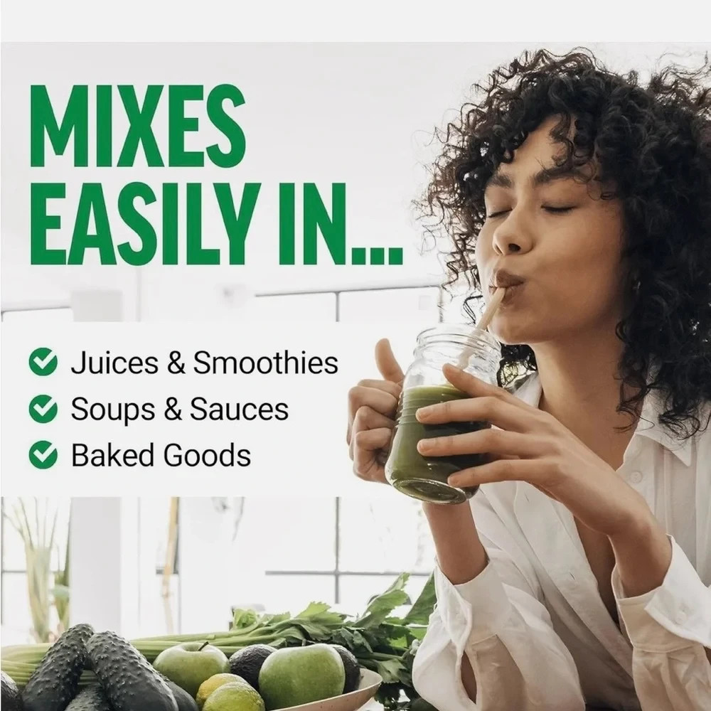 Smarter Greens Daily Wellness Powder – Green 10 Servings 3.39 OZ