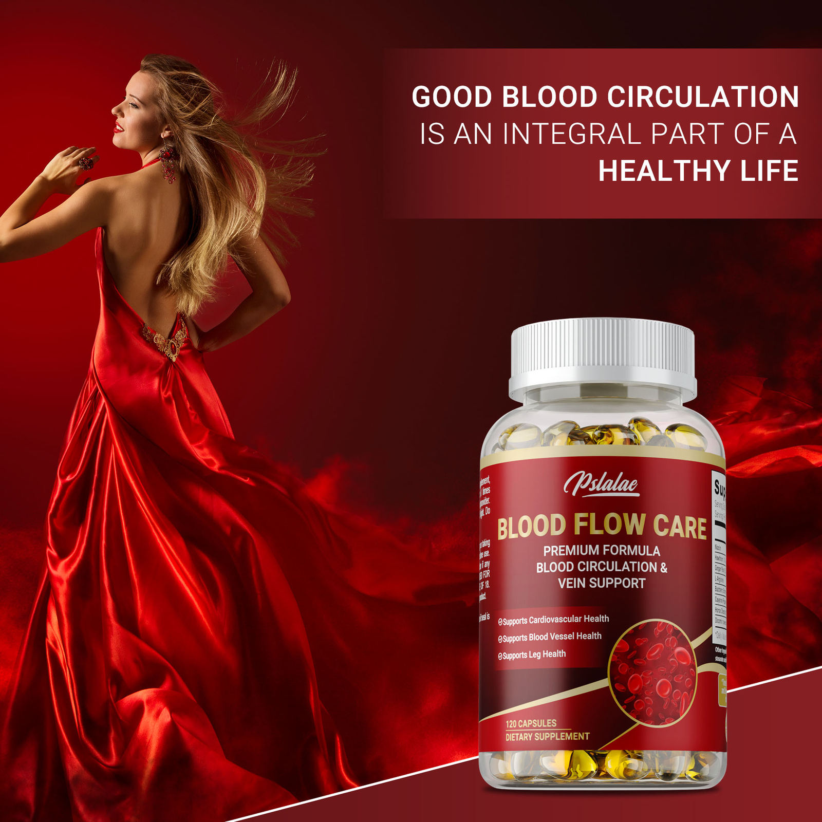 Blood Flow Care – Hawthorn – Promotes Blood Circulation and Healthy Leg Veins