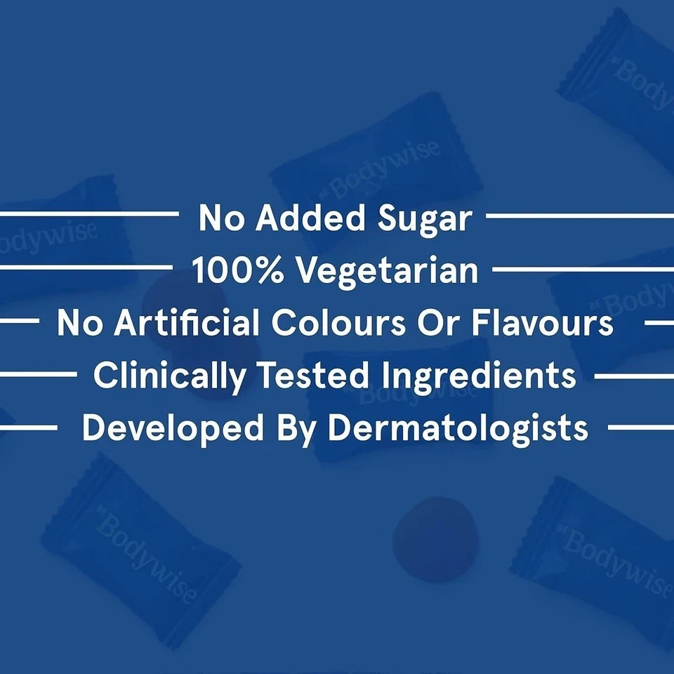Be Bodywise Collagen Builder Gummies for Skin Regeneration With Multivitamins h1