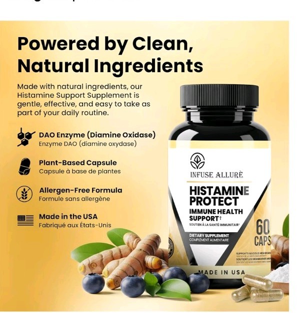 Infuse Allurè – Premium Histamine Block Supplement – Advanced Diamine Oxidase