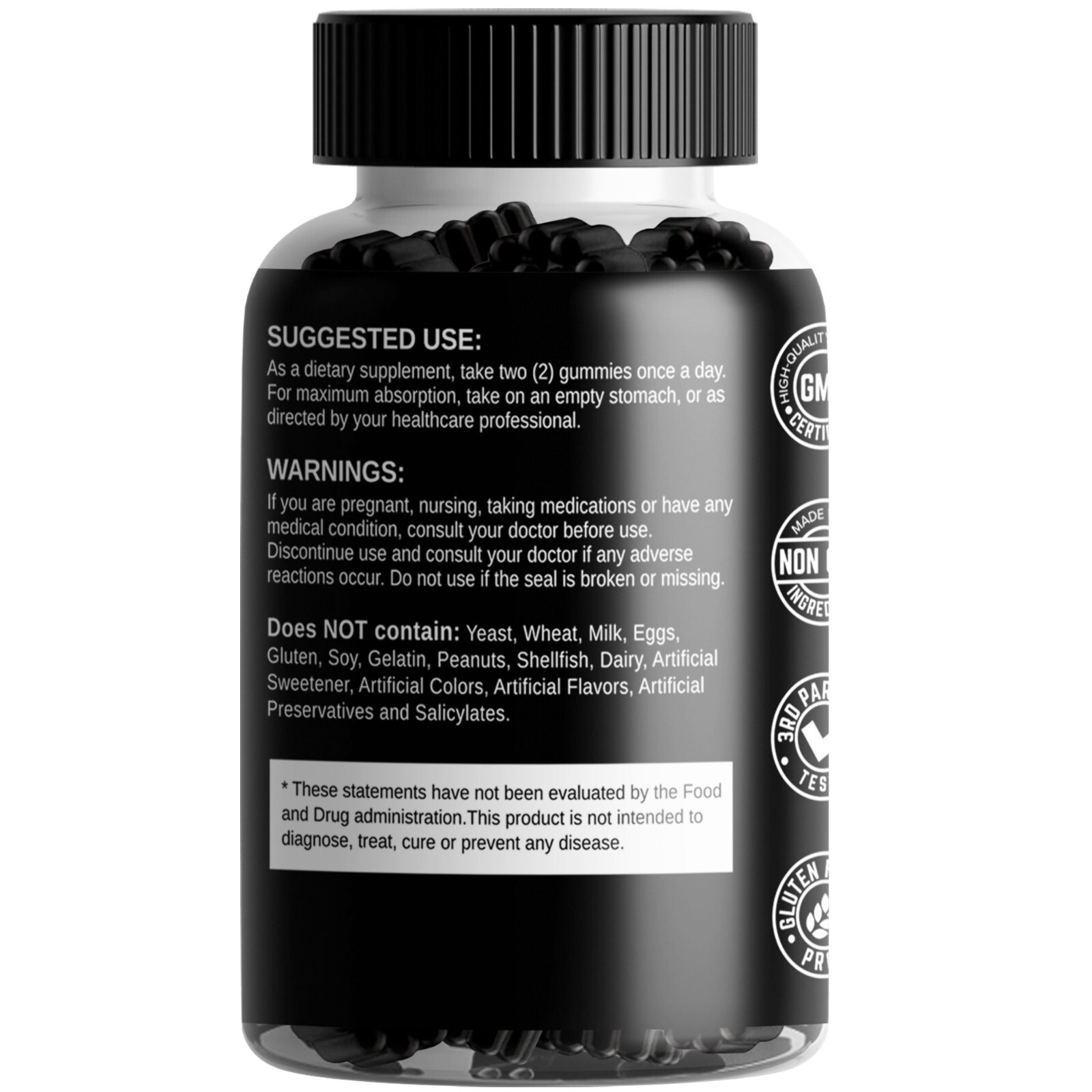 Horny Goat Weed Gummies with maca for Men – 60 gummies