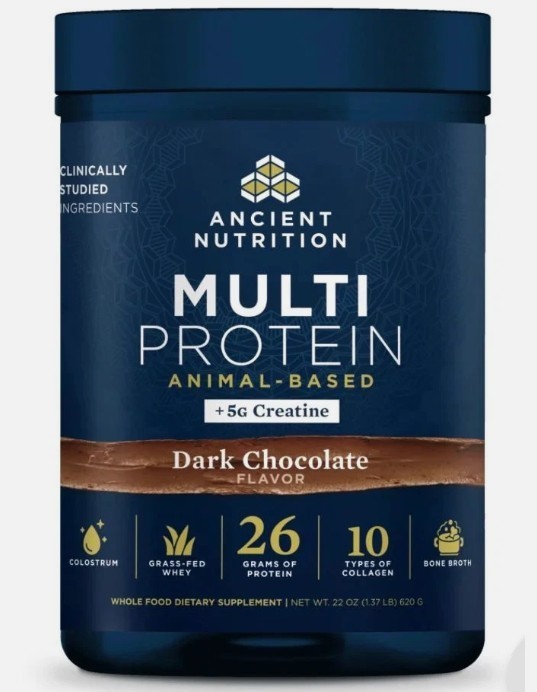 Ancient Nutrition Multi Protein Animal Based + Creatine Dark Choc. Exp.1/2028