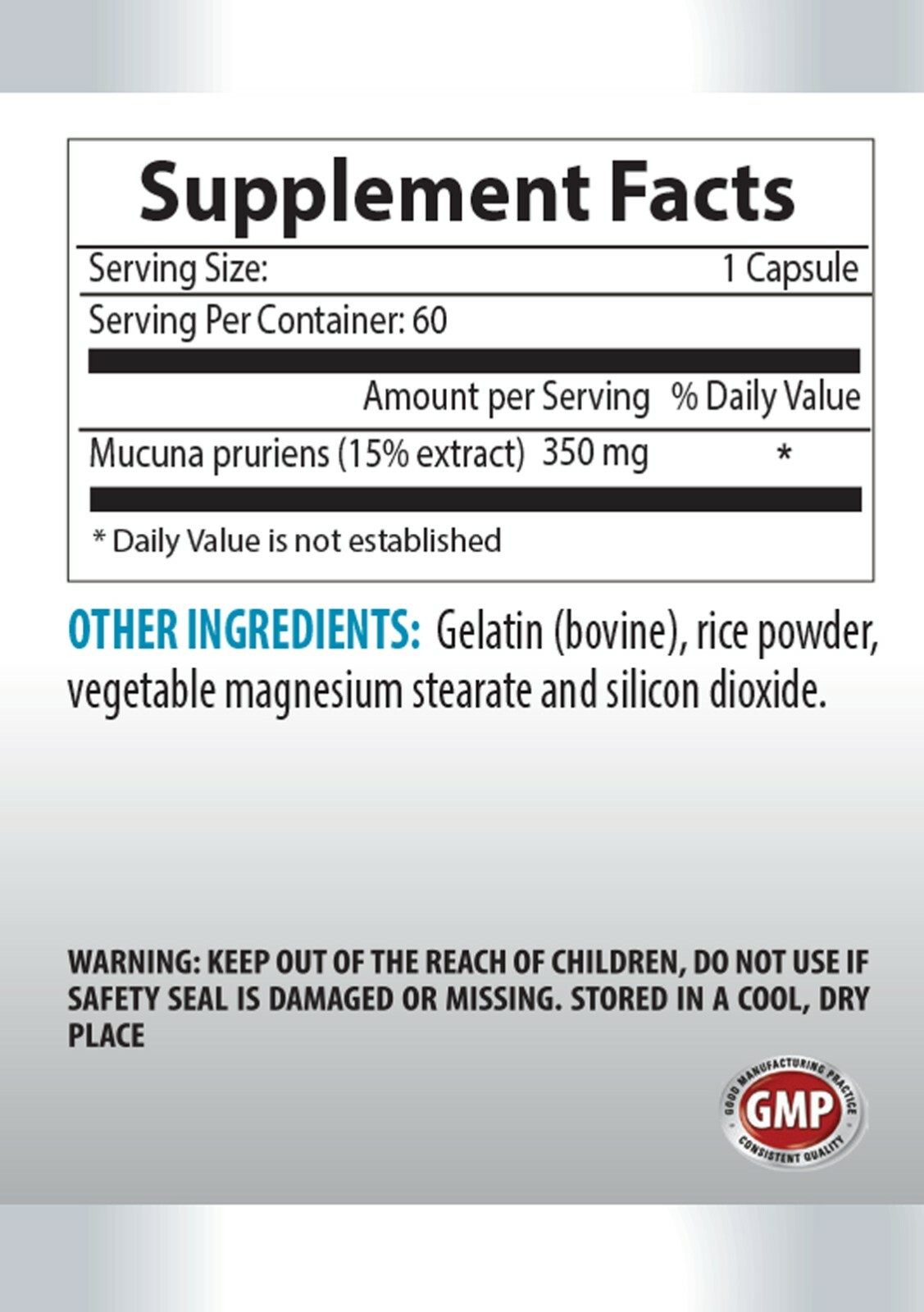 sexual function improvement – MUCUNA PRURIENS – improve mood supplement 3BOTTLE