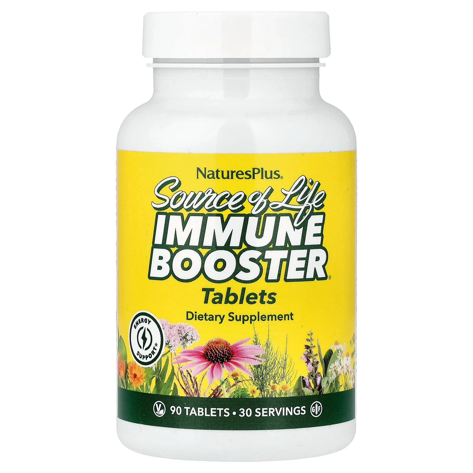 2 X NaturesPlus, Source of Life, Immune Booster, 90 Tablets