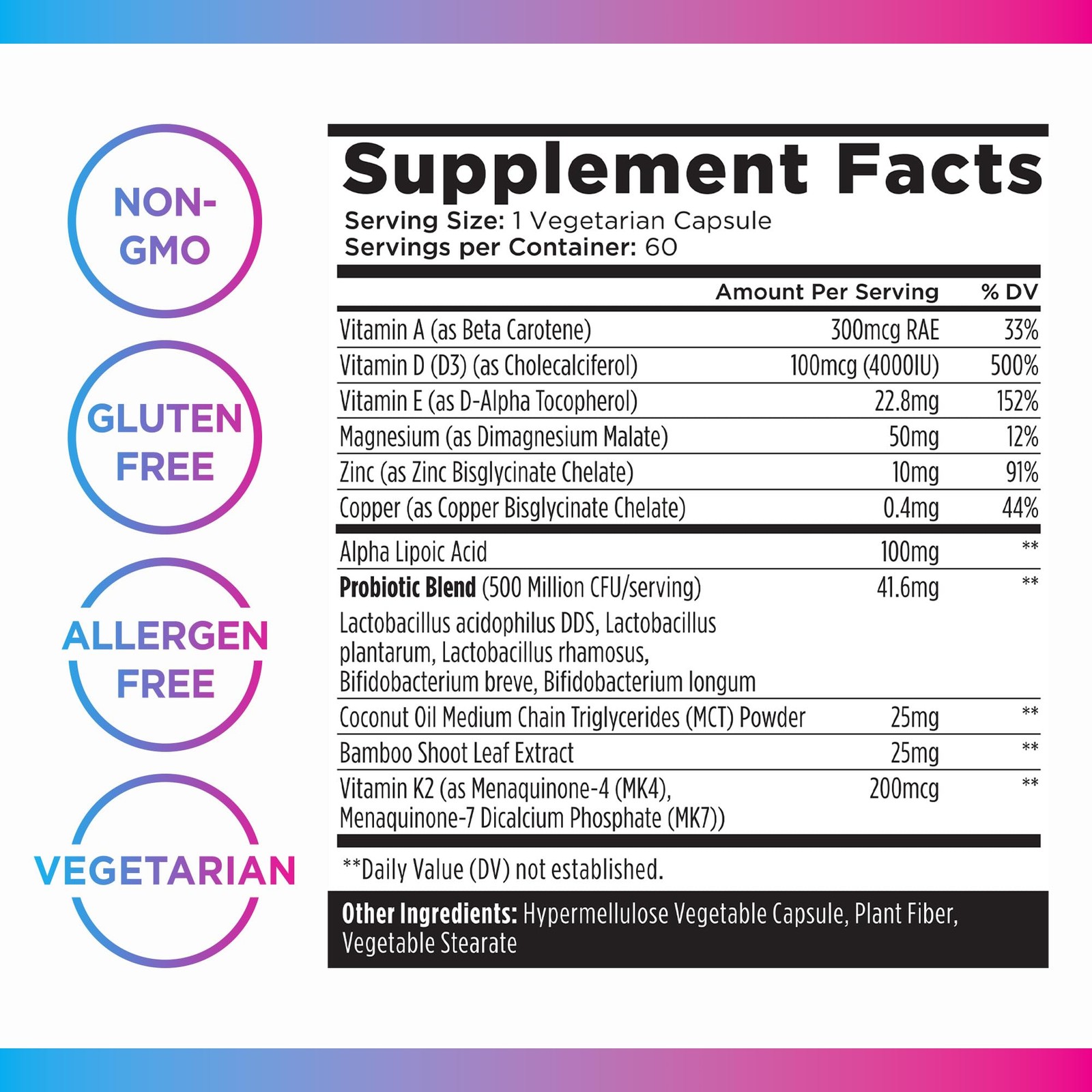 Livingood Daily Vitamin D + Immune Complex, Made with Vitamin D3 K2, Zinc, Ma…