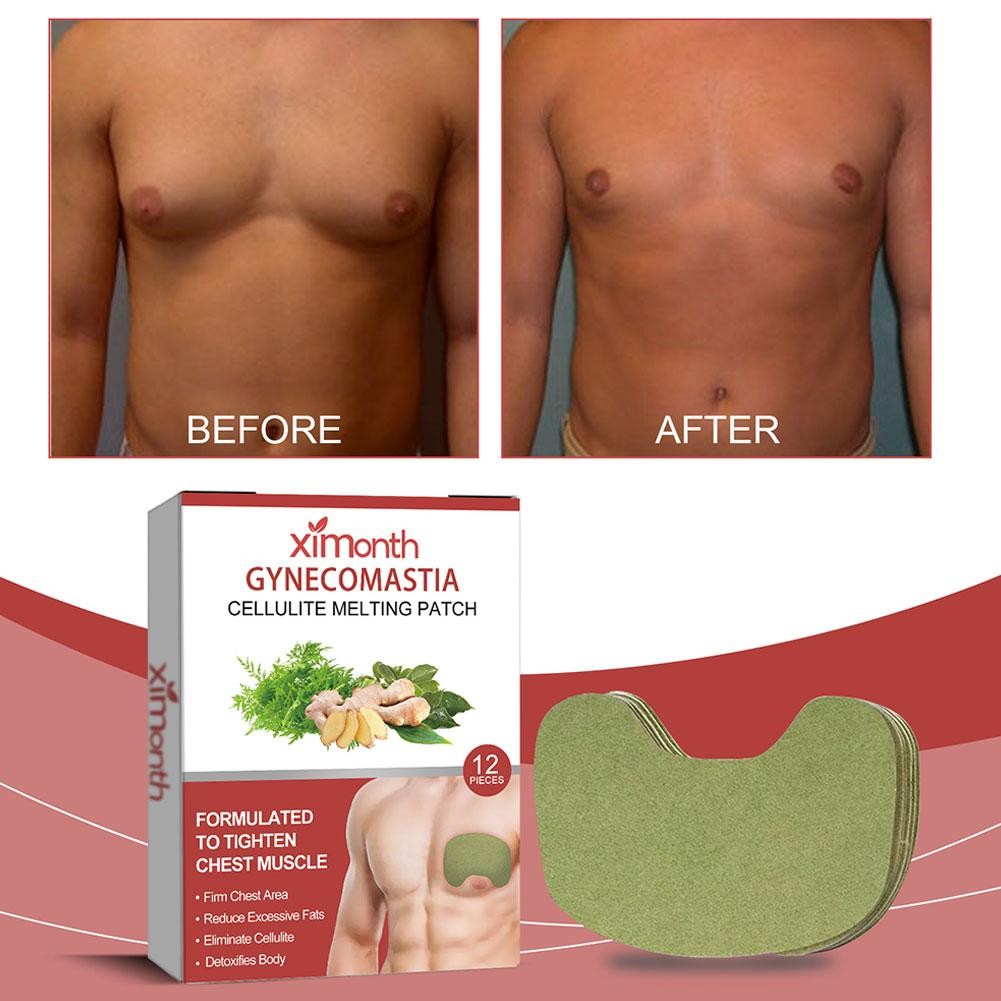 Cellulite 12pcs Melting Patch, Chest Belly Fat Remove For Men |NEW 2024 N2U3