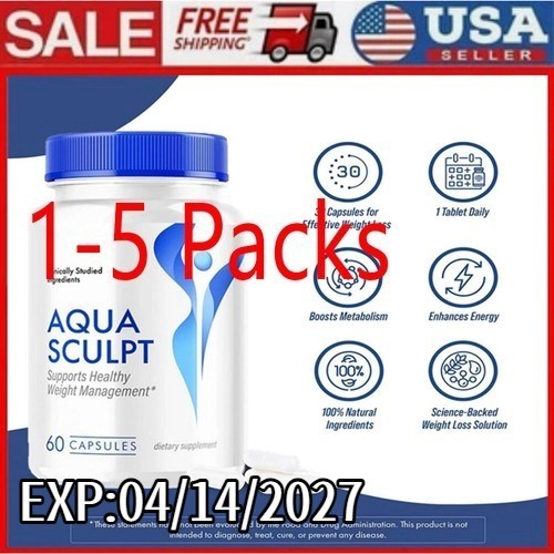 Aqua Sculpt Advanced Weight Loss Support Aquasculpt Maximum Strength 60 PILLS