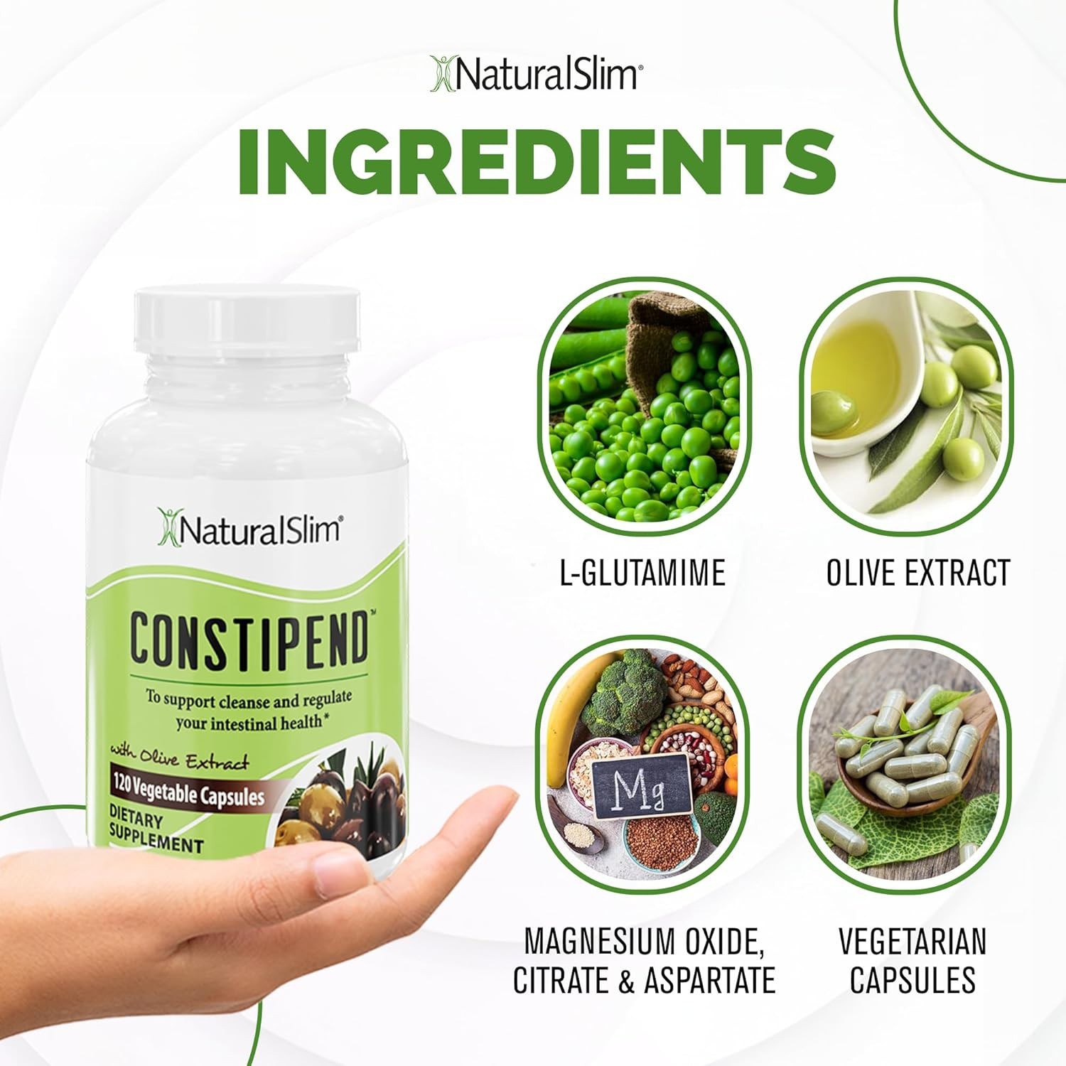 NaturalSlim Constipend – Constipation Relief and Colon Cleanse Supplement